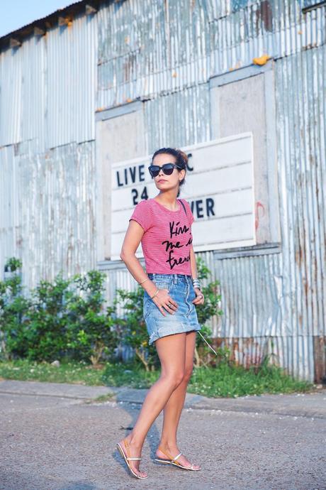 Denim_Skirt-Striped_Top-Celine_Bag-Outfit-Street_Style-Collage_Vintage-2