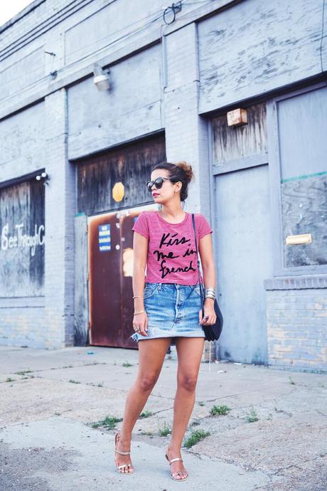 Denim_Skirt-Striped_Top-Celine_Bag-Outfit-Street_Style-Collage_Vintage-12