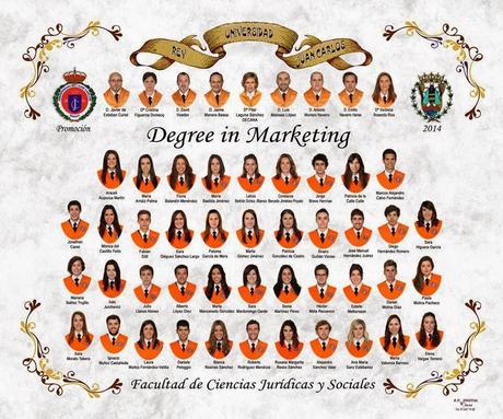 Graduación Patricia de la Calle en marketing biligüe 2014