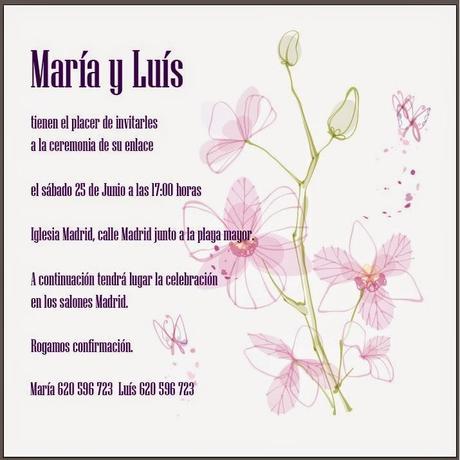 ¿Qué diseño elegimos para nuestra invitación de boda?