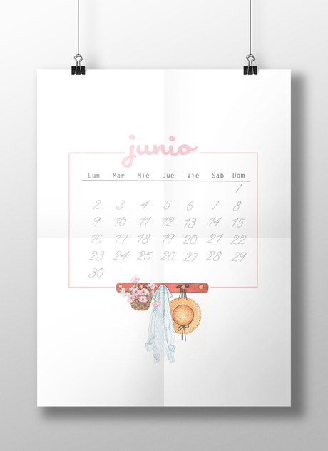 Calendario de Junio