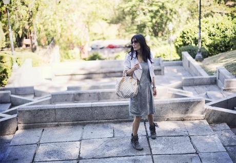 street style barbara crespo cami midi dress the corner fashion blogger outfit blog de moda