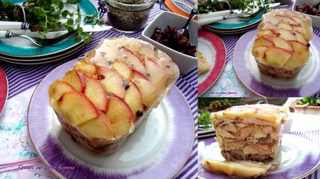 Terrina de gallina con piñones y foie gras de canard