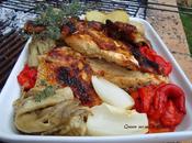 Pollo marinado brasa