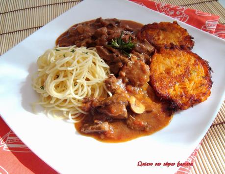 Tortitas de calabaza con jengibre y hierbas aromáticas (Kürbis Puffer)