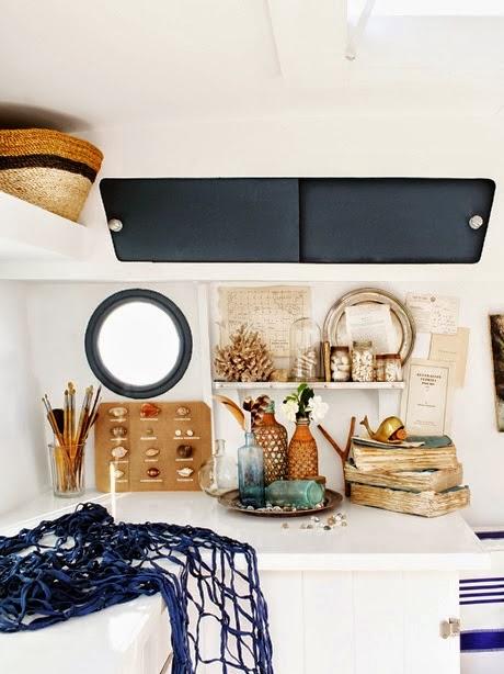 Caravana y tienda vintage