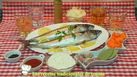 Receta fácil de caballas en escabeche