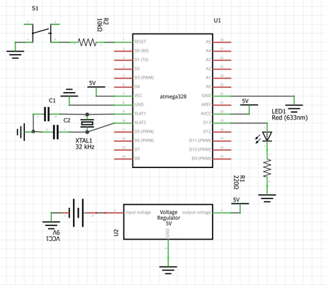 Hazte tu propio Arduino. Probamos el esquema en la protoboard