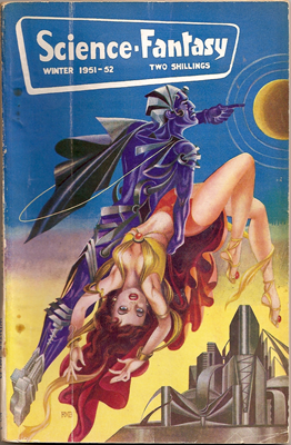 Science Fantasy Winter 1951 cover
