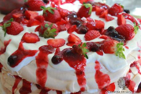 PAVLOVA DE FRESAS