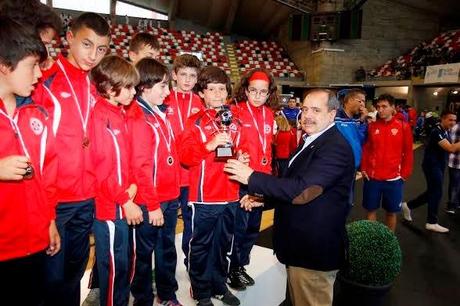 La A.F.A.C. puso broche de oro a la temporada con la fiesta del Fútbol 8 en A Coruña