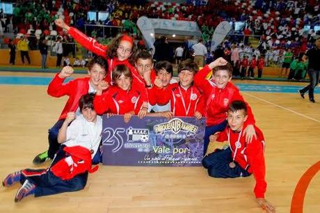 La A.F.A.C. puso broche de oro a la temporada con la fiesta del Fútbol 8 en A Coruña