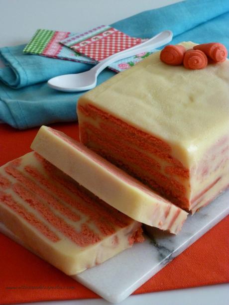 Pastel de Galletas y Chocolate Blanco