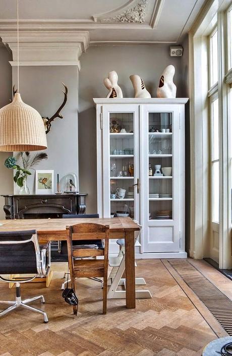 Casa #ecléctica con muuuuucho color!