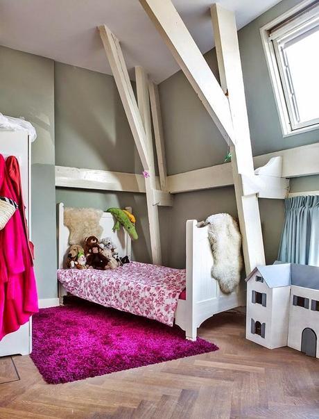 Casa #ecléctica con muuuuucho color!