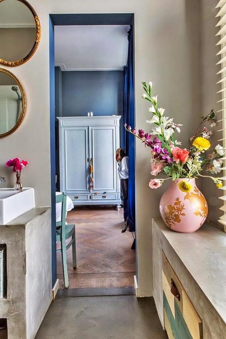 Casa #ecléctica con muuuuucho color!