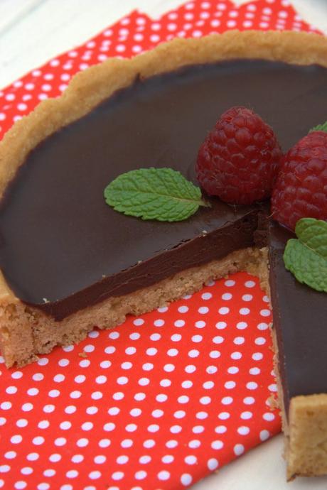 Tarta de chocolate improvisada