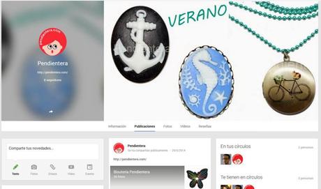 Pendientera en Google+ y Tumblr