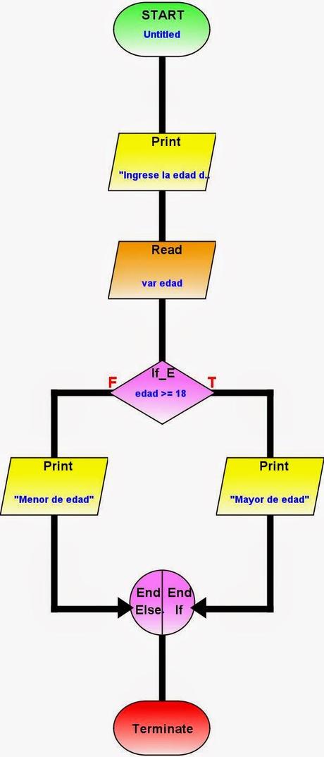 [Ejercicio resuelto Progranimate] Determine sí la edad de una persona es mayor o igual a 18