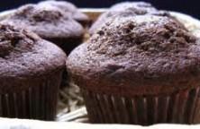 muffins de chocolate