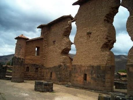 Templo de Wiracocha. Raqchi. Perú