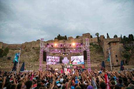 EL RAP CONQUISTA MÁLAGA ANTE LA ALCAZABA. RED BULL BATALLA DE LOS GALLOS‏