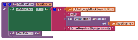 Leer datos JSON desde App Inventor Múltiples resultados
