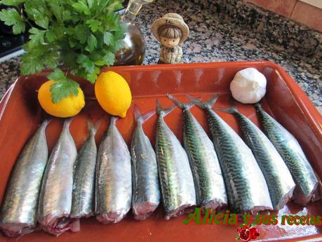 CABALLAS Y JURELES AL HORNO RÁPIDOS