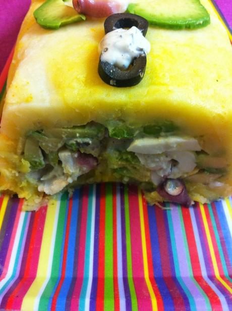 Causa Rellena De Pulpo