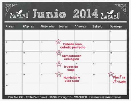 CALENDARIO JUNIO 2014