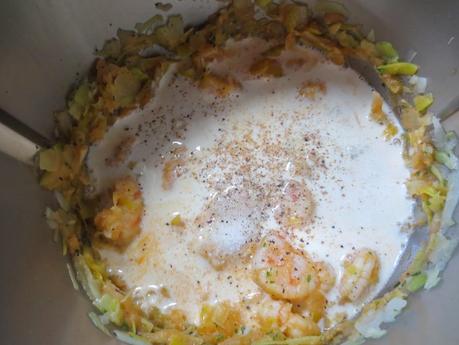 Pastelitos de gambas o langostinos