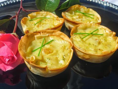 Pastelitos de gambas o langostinos