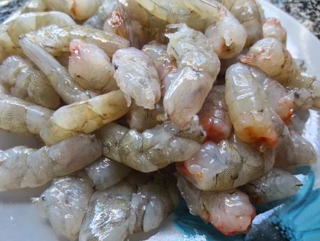 Pastelitos de gambas o langostinos