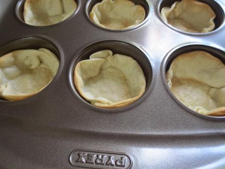 Pastelitos de gambas o langostinos