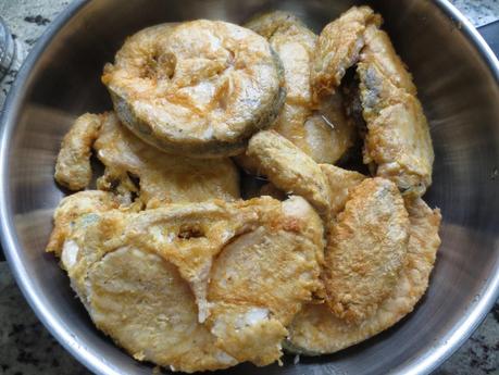 Merluza a la romana con almejas olla GM