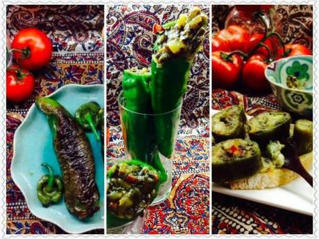 Tosta de tortilla paisana en pimiento Collage_Fotor