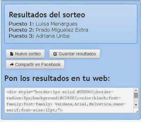 Ganadores 3 Packs de cremas Uresim
