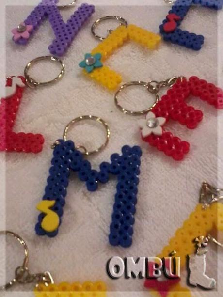 Llaveros con Hama Beads