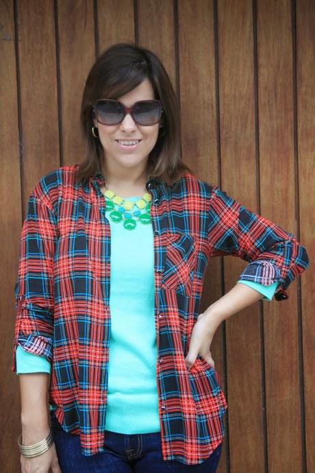 Mis looks, Coco Jolie, fashion blogger, camisa a cuadros, que me pongo?, patty arata blog