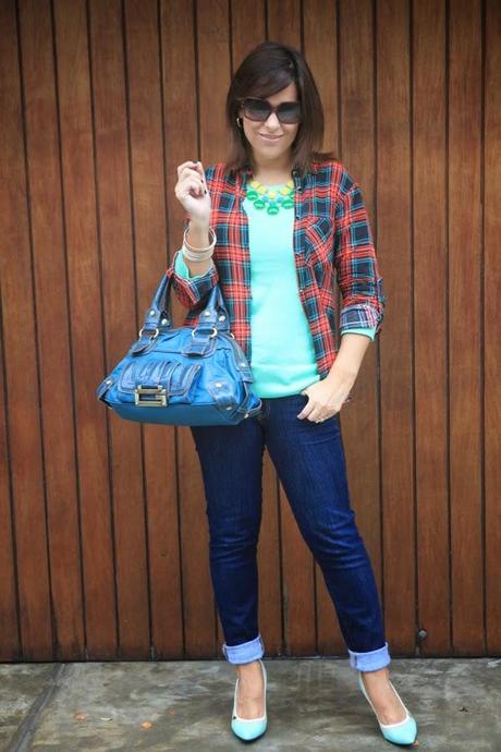 Mis looks, camisa a cuadros, coco jolie, gapperu, fashion bloggers, jeans 
