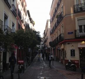 Calle del Espíritu Santo en Madrid