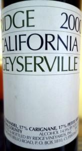 Geyserville 2000