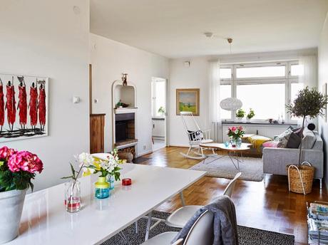 Inspiración Deco: casas con color y de estilo nórdico