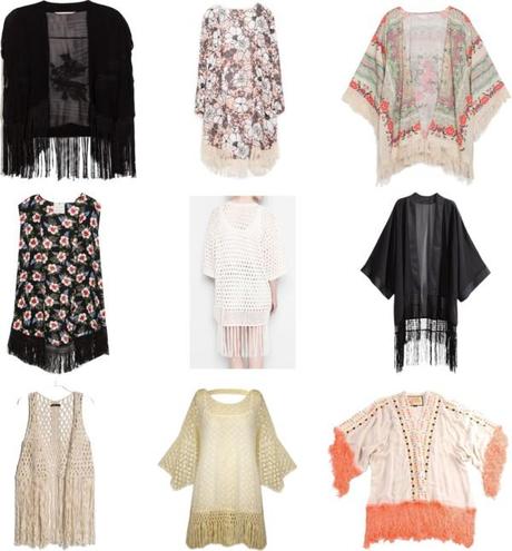 Chaquetas con flecos