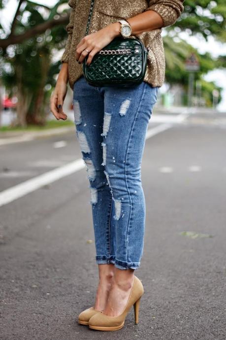 My obsession: Ripped Jeans