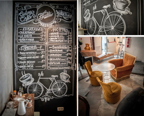 DIARIODECO6 :CAFÉ LA BICICLETA EN MADRID