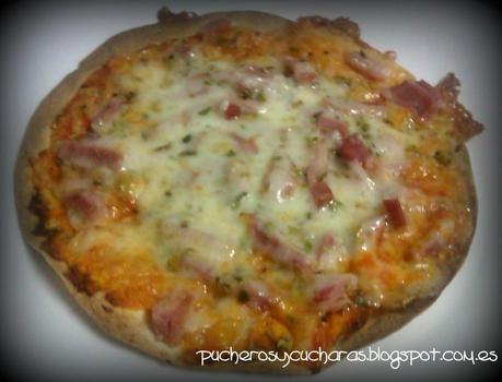 Tortizza de york y bacon