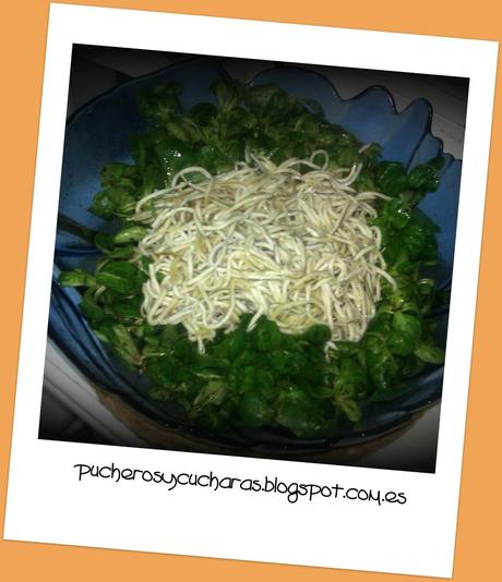 Ensalada de canonigos