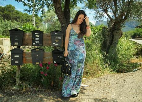 Long Dress through the village