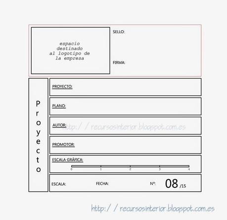 Cajetín profesional para proyectos DWG. ARCHIVO 3
